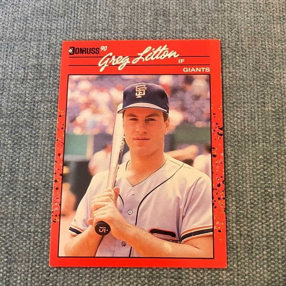 1990 Donruss San Francisco Giants Baseball Card Trading Card